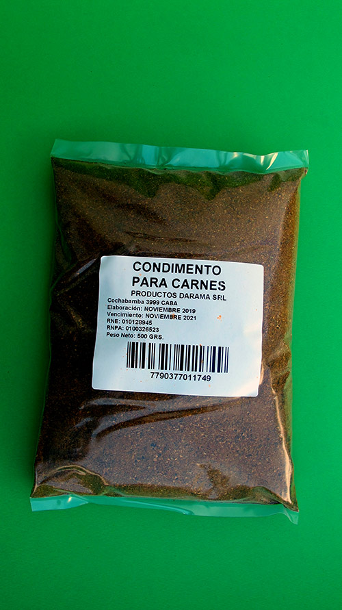 Condimento para Carnes Image