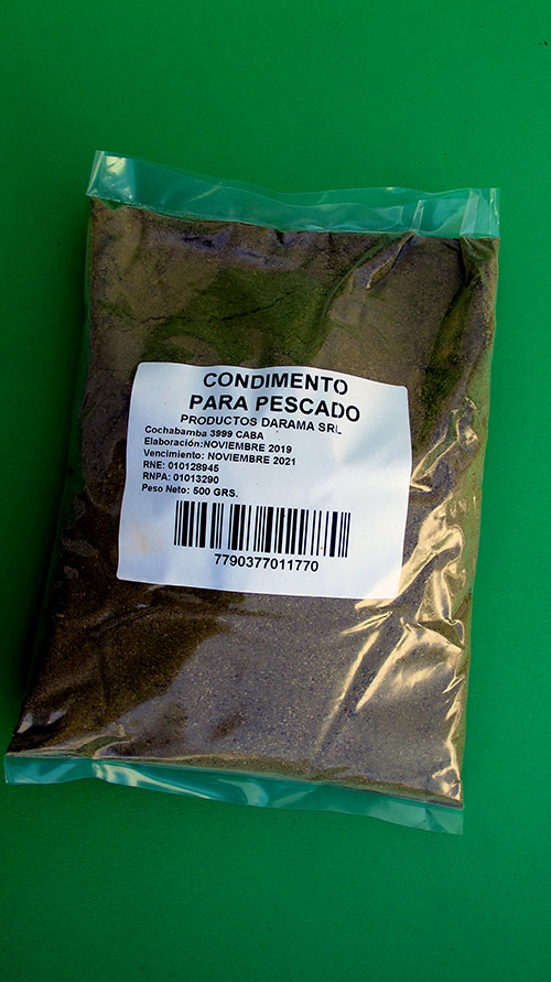 Condimento para Pescado Image