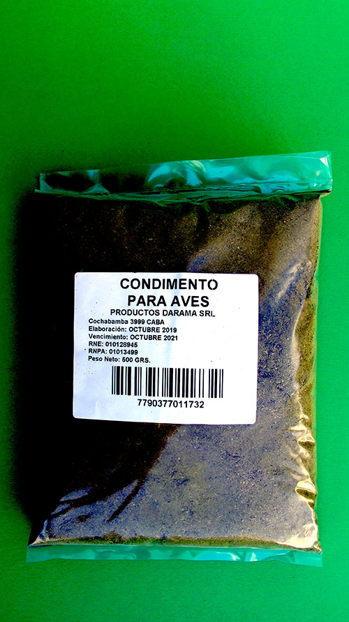 Condimento para Aves Image