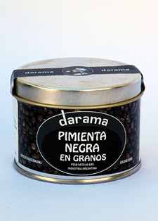 Pimienta negra en granos Image